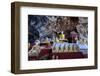 Kaw Gon (Kaw Goon) Cave, Dated 7th Century, Hpa An, Kayin State (Karen State), Myanmar (Burma)-Nathalie Cuvelier-Framed Photographic Print