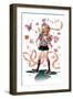 Kawaii Maneuver-HR-FM-Framed Art Print