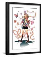 Kawaii Maneuver-HR-FM-Framed Art Print