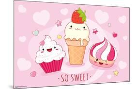 Kawaii - So Sweet-Trends International-Mounted Poster