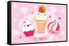 Kawaii - So Sweet-Trends International-Framed Stretched Canvas