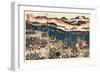 Kawanakajima No Kassen-Kubo Shunman-Framed Giclee Print