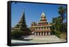 Kawhnat Monastery, Near Maylamyine (Moulmein), Mon State, Myanmar (Burma), Asia-Tuul-Framed Stretched Canvas