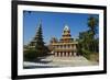 Kawhnat Monastery, Near Maylamyine (Moulmein), Mon State, Myanmar (Burma), Asia-Tuul-Framed Photographic Print