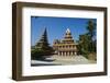 Kawhnat Monastery, Near Maylamyine (Moulmein), Mon State, Myanmar (Burma), Asia-Tuul-Framed Photographic Print