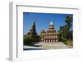 Kawhnat Monastery, Near Maylamyine (Moulmein), Mon State, Myanmar (Burma), Asia-Tuul-Framed Photographic Print