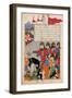 Kay Khusraw Marches to Gudarz's Rescue-null-Framed Giclee Print