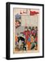 Kay Khusraw Marches to Gudarz's Rescue-null-Framed Giclee Print