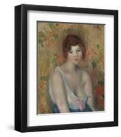 Kay Laurell-William James Glackens-Framed Art Print