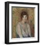 Kay Laurell-William James Glackens-Framed Art Print