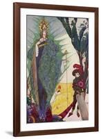 Kay Meets the Snow Queen-Harry Clarke-Framed Photographic Print