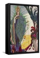 Kay Meets the Snow Queen-Harry Clarke-Framed Stretched Canvas