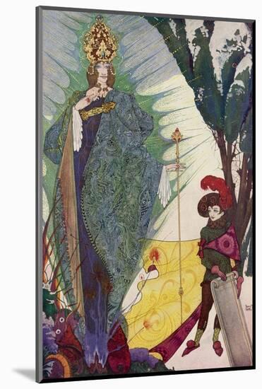 Kay Meets the Snow Queen-Harry Clarke-Mounted Photographic Print