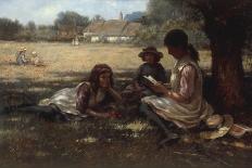Reading in the Shadow-Kay William Blacklock-Laminated Giclee Print