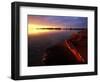 Kayak and Sunrise in Little Harbor in Rye, New Hampshire, USA-Jerry & Marcy Monkman-Framed Photographic Print