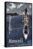 Kayak Hawaii-null-Framed Stretched Canvas