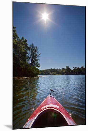 Kayak Morning-Steve Gadomski-Mounted Photographic Print