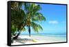 Kayak on A Tropical White Beach-pljvv-Framed Stretched Canvas