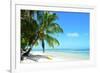 Kayak on A Tropical White Beach-pljvv-Framed Photographic Print