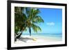 Kayak on A Tropical White Beach-pljvv-Framed Photographic Print