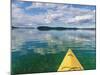 Kayak on Hood Canal II-Don Paulson-Mounted Giclee Print