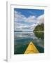 Kayak on Hood Canal near Seabeck-Don Paulson-Framed Giclee Print