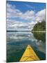 Kayak on Hood Canal near Seabeck-Don Paulson-Mounted Giclee Print