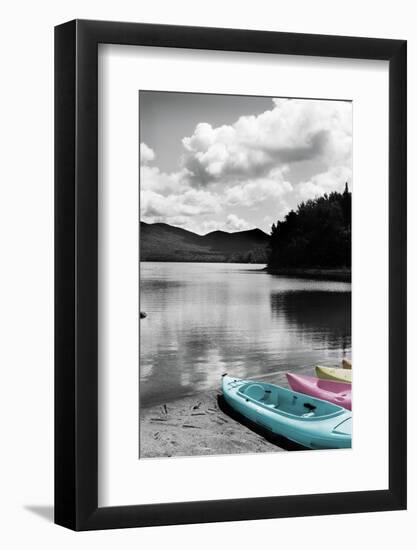 Kayak Pastels 2-Suzanne Foschino-Framed Photographic Print