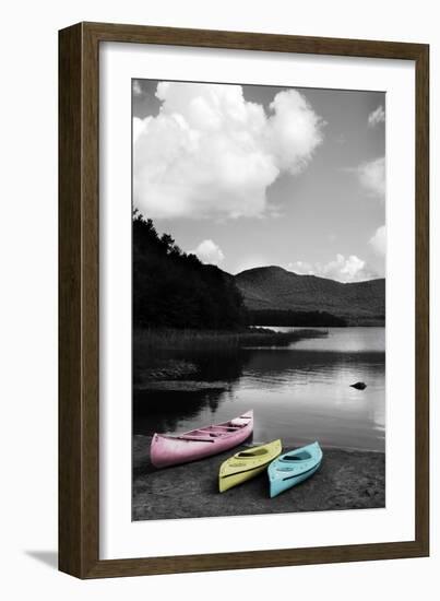 Kayak Pastels-Suzanne Foschino-Framed Photographic Print