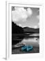 Kayak Teal-Suzanne Foschino-Framed Photographic Print