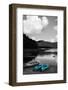 Kayak Teal-Suzanne Foschino-Framed Photographic Print