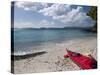 Kayak Tour on Honeymoon Bay, St John, United States Virgin Islands, USA, US Virgin Islands-Trish Drury-Stretched Canvas