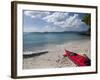 Kayak Tour on Honeymoon Bay, St John, United States Virgin Islands, USA, US Virgin Islands-Trish Drury-Framed Photographic Print