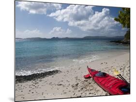 Kayak Tour on Honeymoon Bay, St John, United States Virgin Islands, USA, US Virgin Islands-Trish Drury-Mounted Photographic Print