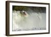 Kayaker Going over Maruia Falls, Tasman, South Island, New Zealand-David Wall-Framed Photographic Print