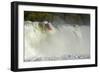 Kayaker Going over Maruia Falls, Tasman, South Island, New Zealand-David Wall-Framed Photographic Print