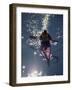 Kayaker in Sparkling Water-null-Framed Photographic Print