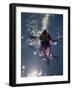 Kayaker in Sparkling Water-null-Framed Photographic Print