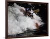 Kayaker in Whitewater, USA-Michael Brown-Framed Premium Photographic Print