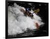 Kayaker in Whitewater, USA-Michael Brown-Framed Premium Photographic Print
