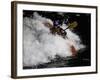 Kayaker in Whitewater, USA-Michael Brown-Framed Photographic Print