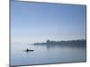 Kayaker, Little Traverse Bay, Lake Michigan, Michigan, USA-Michael Snell-Mounted Photographic Print