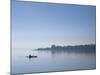 Kayaker, Little Traverse Bay, Lake Michigan, Michigan, USA-Michael Snell-Mounted Photographic Print
