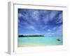 Kayaker, Muri Beach, Rarotonga, Cook Islands-Walter Bibikow-Framed Photographic Print