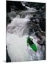 Kayaker Negotiates a Turn-Amy And Chuck Wiley/wales-Mounted Photographic Print