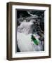 Kayaker Negotiates a Turn-Amy And Chuck Wiley/wales-Framed Photographic Print