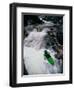 Kayaker Negotiates a Turn-Amy And Chuck Wiley/wales-Framed Photographic Print