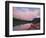 Kayaker on Maligne Lake, Jasper National Park, Alberta, Canada-Gary Luhm-Framed Photographic Print