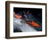 Kayaker on the White Salmon River, Gorge Games, Oregon, USA-Lee Kopfler-Framed Photographic Print