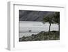 Kayaker's exploring Grey Lake, Torres del Paine National Park, Chile, Patagonia-Adam Jones-Framed Photographic Print